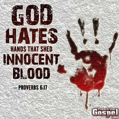 TampaAHA's tweet photo. God really does hate certain things. It's time to repent & establish justice for the preborn #Pastors #Christians #G32017 #PresidentsDay https://t.co/4t0nXoIQkE