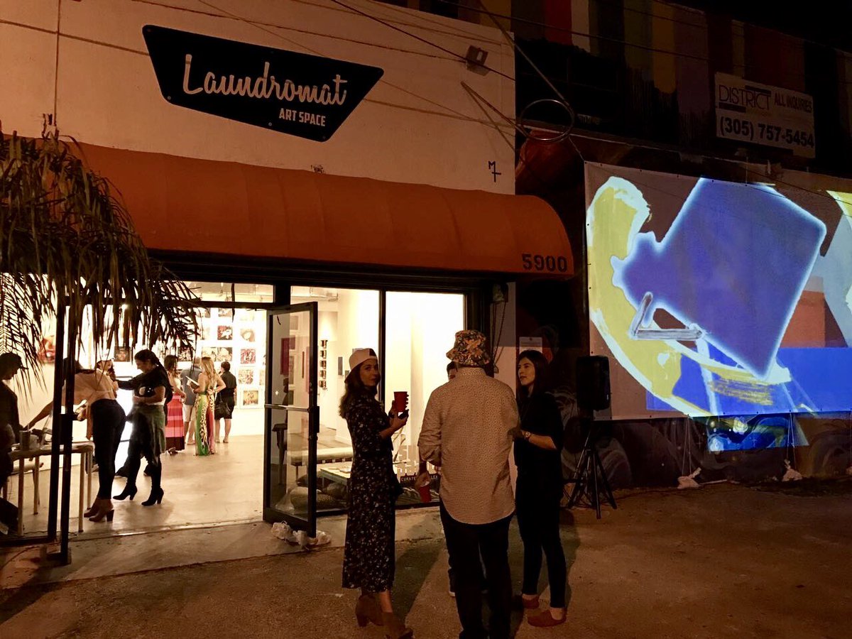 Laundromat Art Space #supportlocal #simplygoodart #bousaiscomingtotown #craftbeer