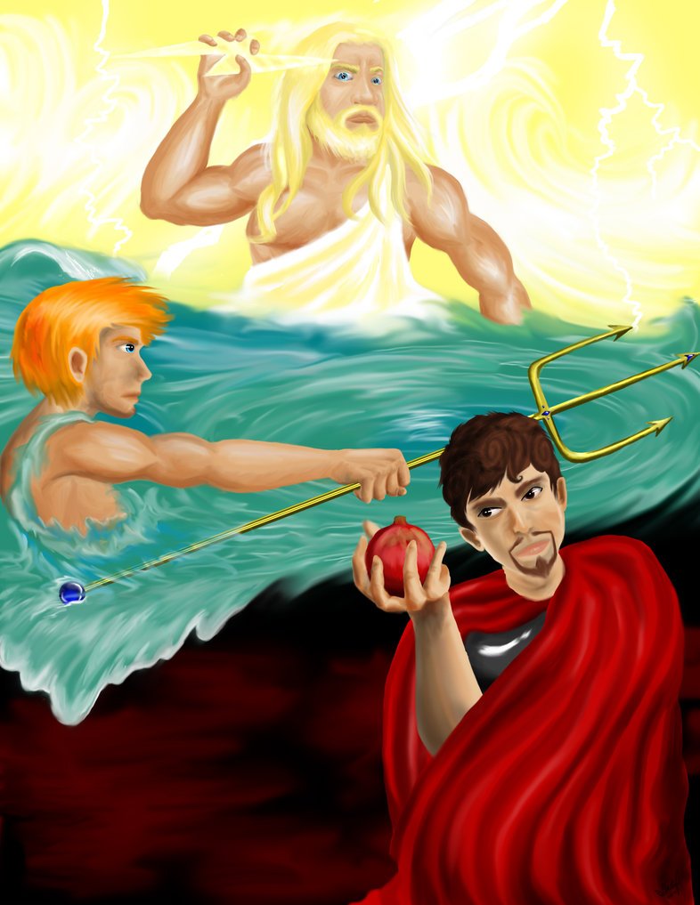 MythoSense's tweet photo. #Zeus shared the #world by drawing lots: #Zeus got the #sky, #Poseidon the #seas, and #Hades the #underworld.
#MythoSense https://t.co/BNLSSfXkGr