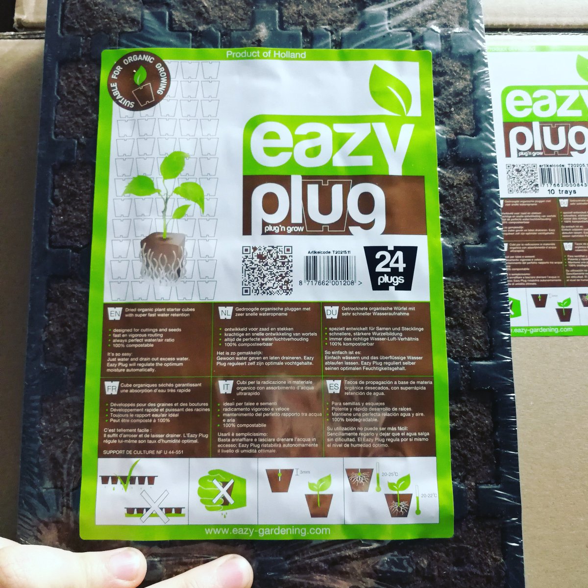 UFarm3's tweet photo. #EazyPlug sind toll für die #Anzucht #Vorzucht deiner Pflanzen. #Stecklinge und #Samen lieben dieses #Anzuchttray
https://t.co/YF6TV11iMw https://t.co/3uHB7XLTva
