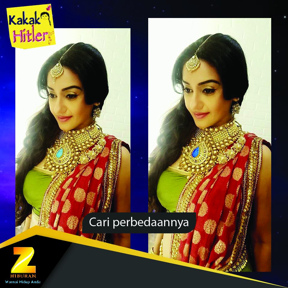 bisakah kamu mencari perbedaan dari kedua foto cantik dari #RatiPandey ini? #ZeeHiburan