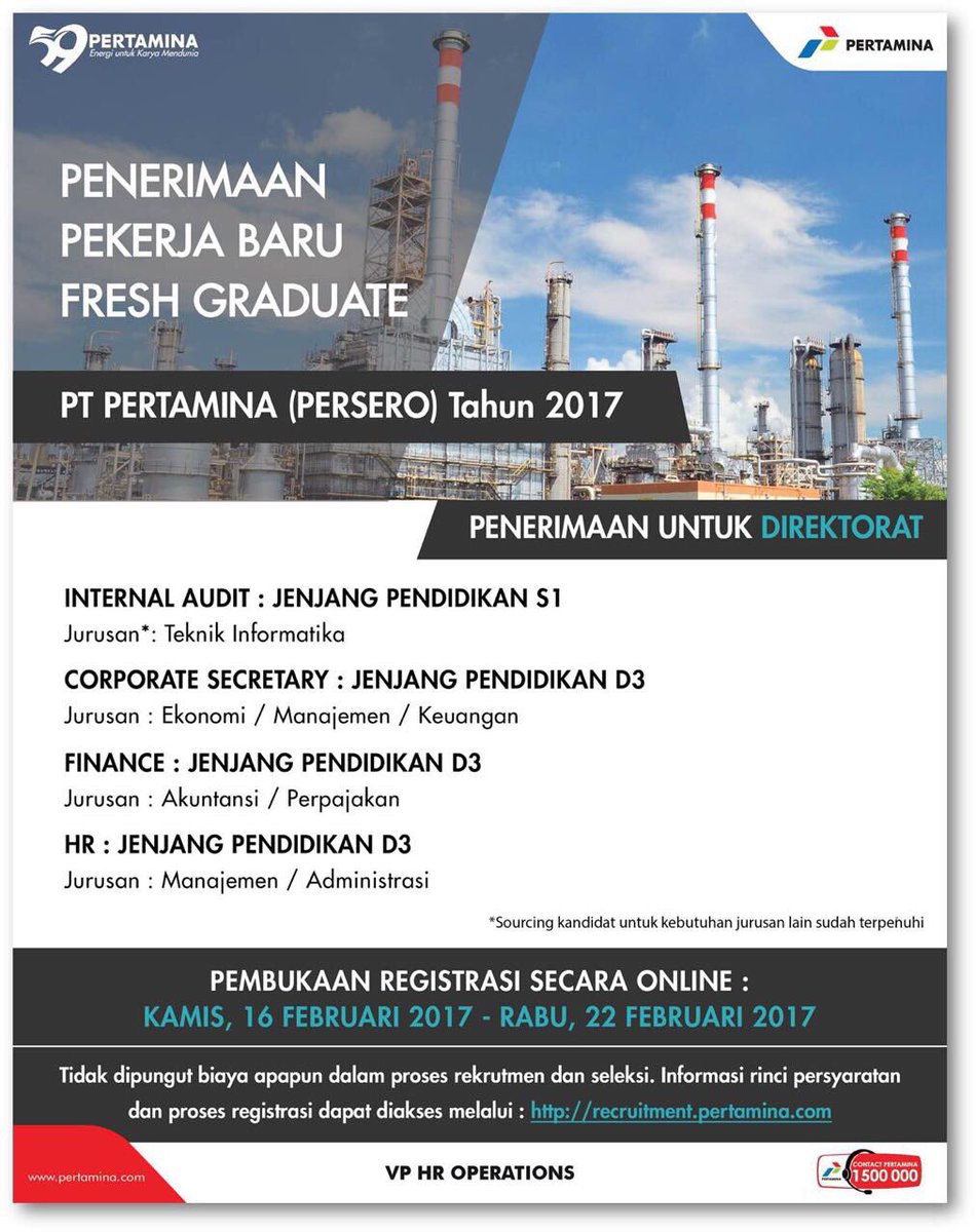 Pertamina On Twitter Hai Sobat Masih Ada Waktu Bagi Kalian Yang Ingin Menjadi Energi Baru Pertamina Langsung Apply Ke Https T Co Gnut87mouo Https T Co Obtk4m5drr