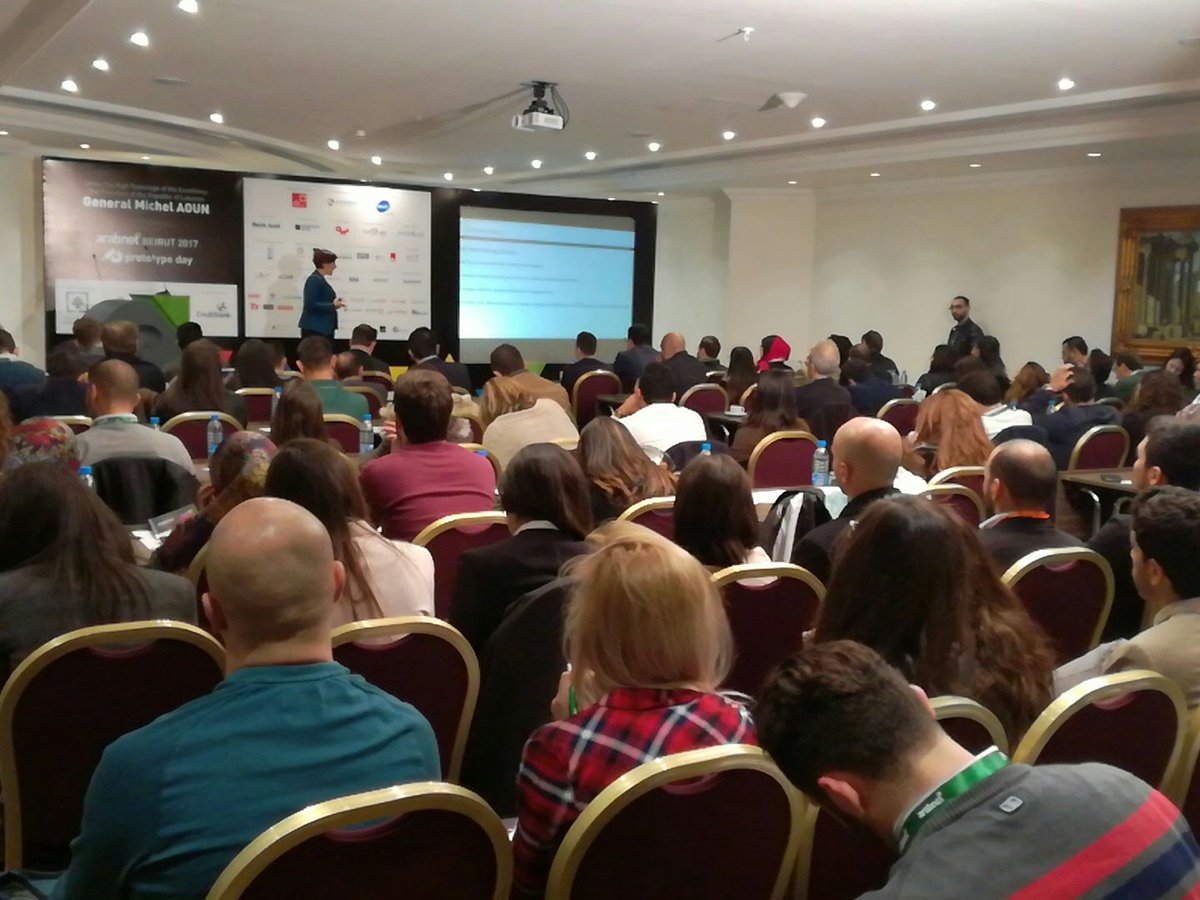 SalwaQattan's tweet photo. Attending #prototypeday at @ArabNetME #Beirut. Lead Generation through digital marketing #ArabNetBeirut https://t.co/5TeUQNYAkm