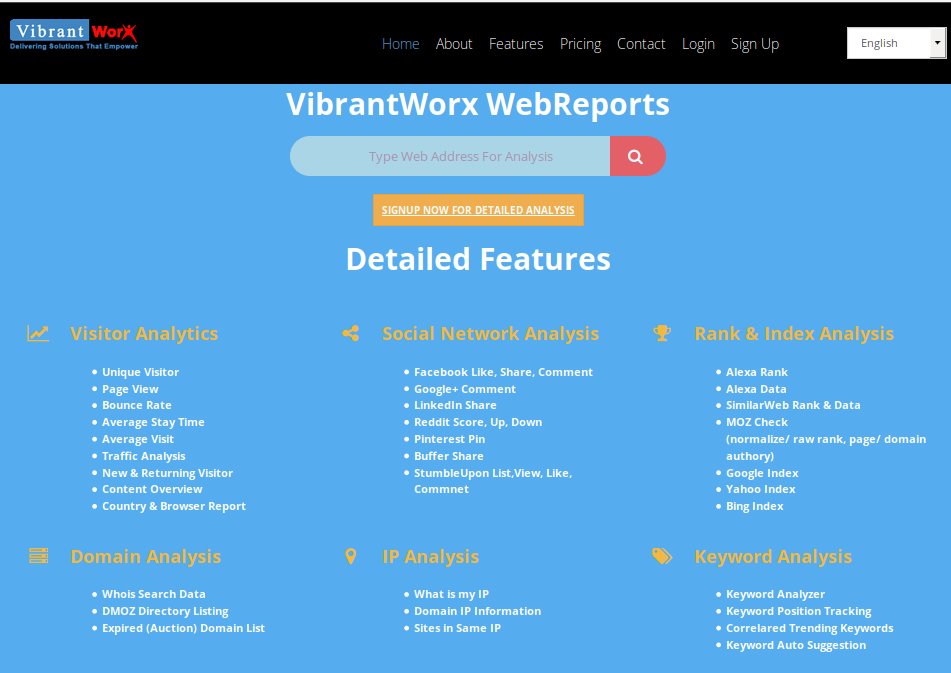 VibrantWorx's tweet photo. Analyze your #website with our free #webreports tools. Analyze at https://t.co/eDFTnHwL9d https://t.co/EjJd8Qjqvx