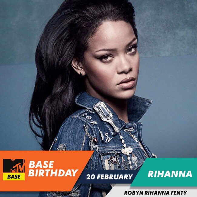 MTVNewsish's tweet photo. #BaseBirthdays | Happy birthday to the baddest in the game @rihanna ππππ https://t.co/A4zuMvXEZu