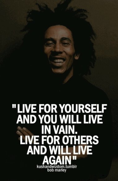 princeofcfc's tweet photo. Live for yourself and you will live in vain, Live for others and you will live again - #bobmarley #MoHami #Motivation #Legend https://t.co/5a5fbqNIKs