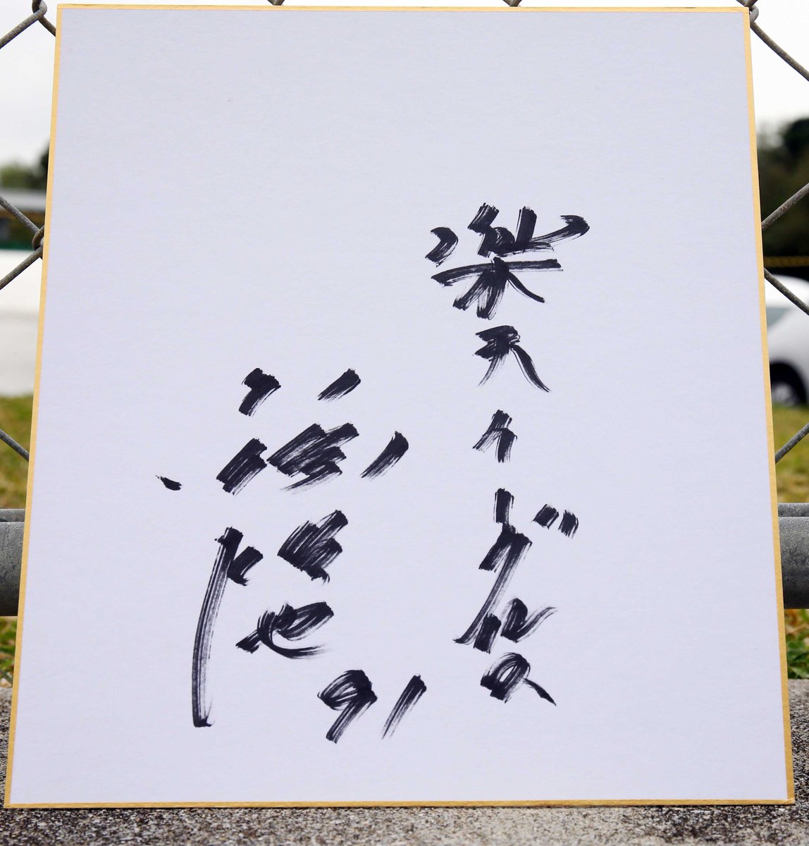 日刊スポーツ新聞社東北取材班 Auf Twitter 楽天に入団を決めた久保裕也投手 36 が日 新背番号91を披露しました 投手陣最年長となる36歳はブルペンで精力的に投げ込み 調整は順調です これまでサイン色紙にチーム名はなかったですが 晴れて楽天イーグルスの