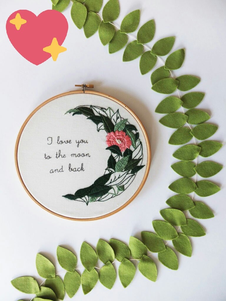 I'm getting so excited about my new Embroidery Make Kit. It will be available to buy from April. Woo hoo!!