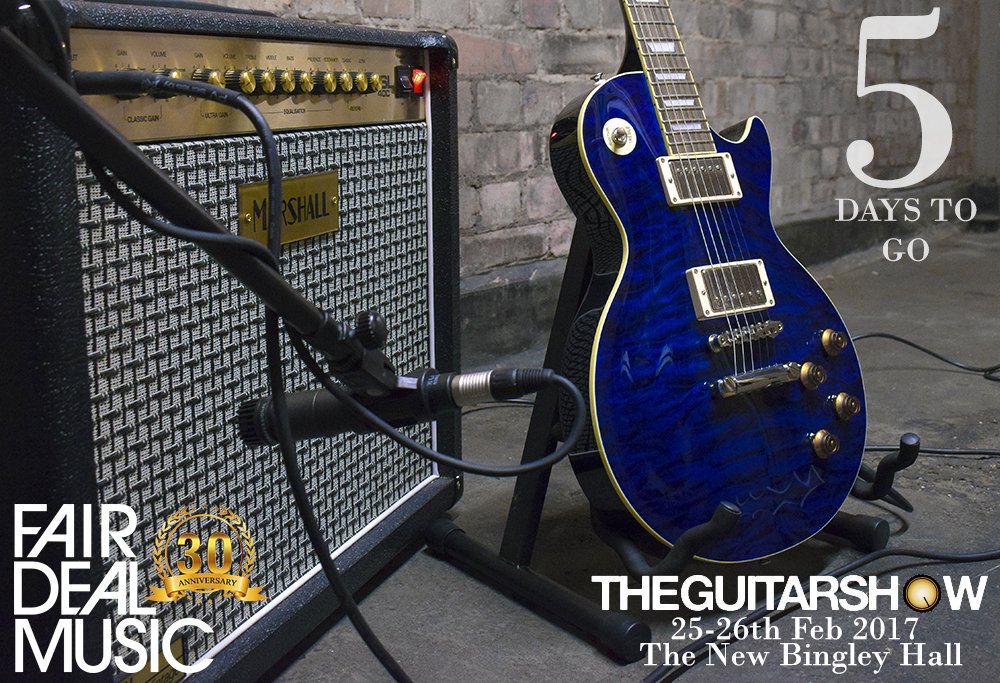 fairdealmusic's tweet photo. @theguitarshowuk in just 5 days! Bring it on! #guitars #showtime #allthingselectric https://t.co/EmBqQlioLZ