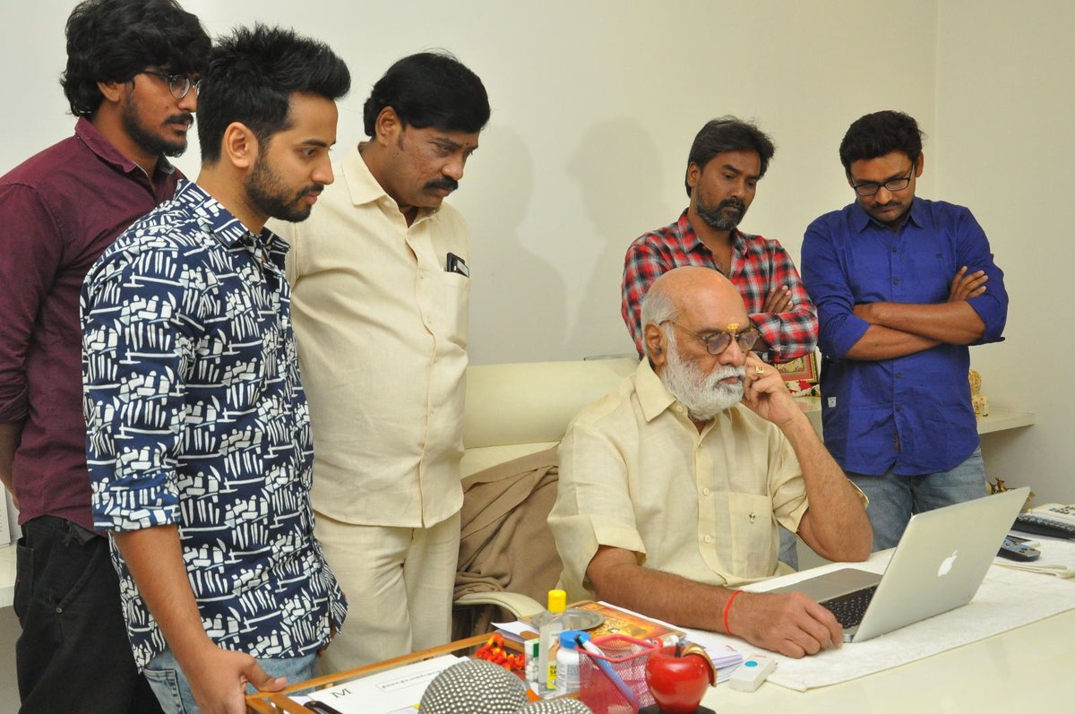 RKStudiosPltd's tweet photo. Thank you Darshakendra @Ragavendraraoba garu for launching our second song #Sandrame from #RaajaMeeruKeka movie!!! https://t.co/1rw9bZdY6G