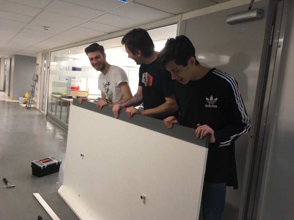 JGUppsala's tweet photo. Det händer saker på skolan! #sportlov #school #makeover https://t.co/cQnPAFf1xZ