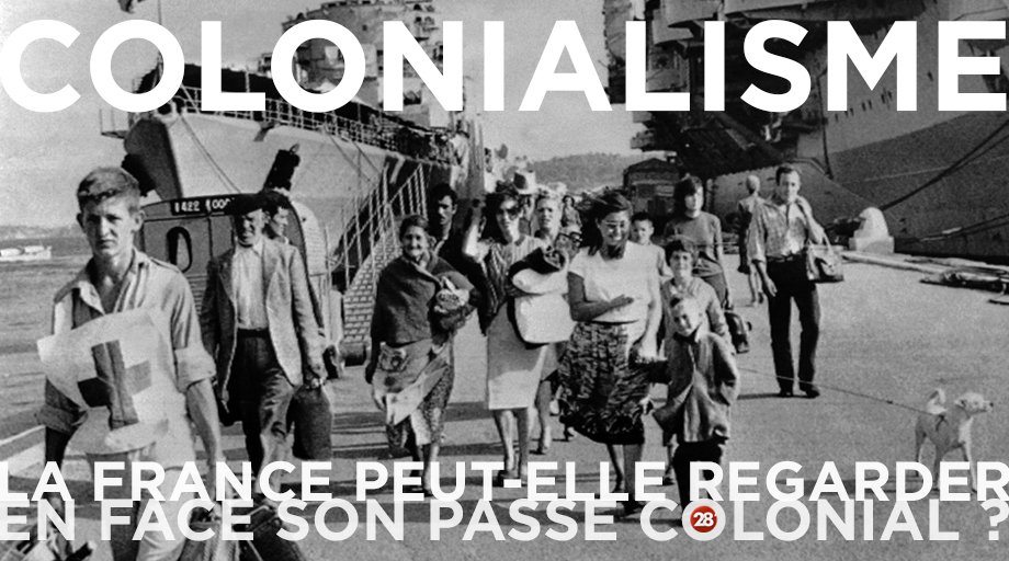 28minutes's tweet photo. Nous attendons vos questions pour ouvrir le débat de ce soir : #Algérie #Colonialisme #France https://t.co/LMDympVhXk