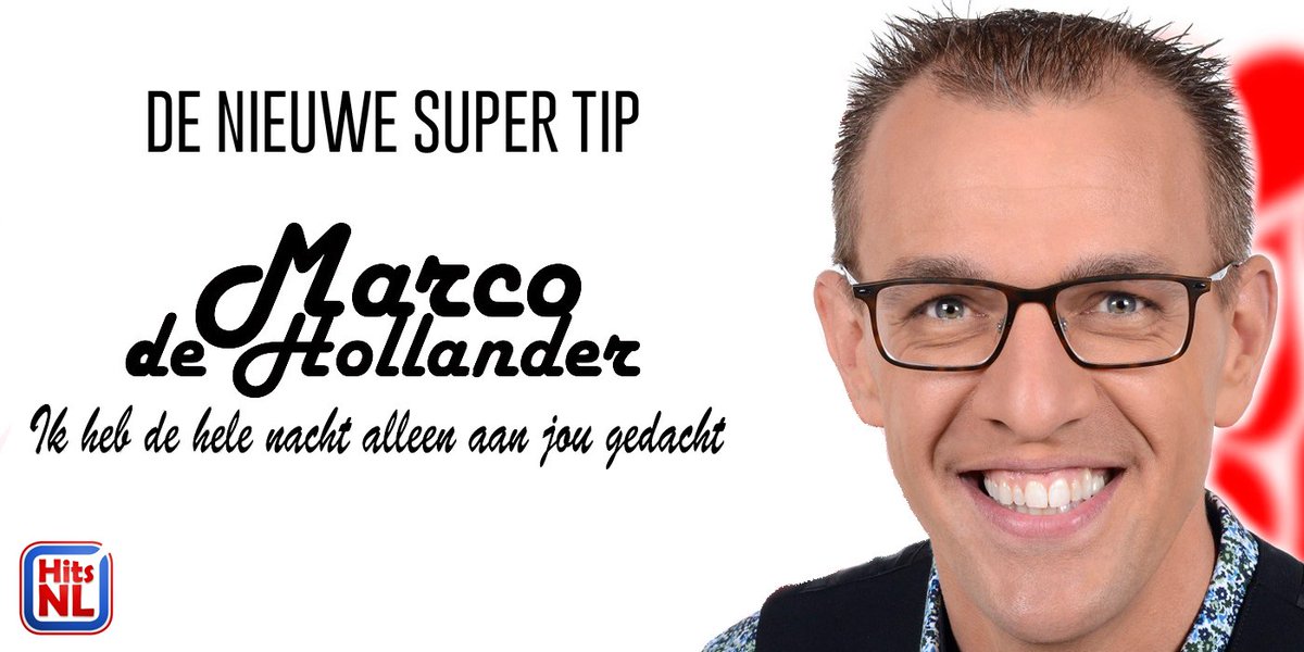 De nieuwe top 30 is er weer! De single van <a href="/MarcodHollander/">Marco de Hollander</a> is deze week de Supertip!!