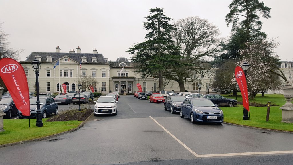 It's a big day for the #AllNewRio here in the <a href="/thekclub/">The K Club</a> 🚘