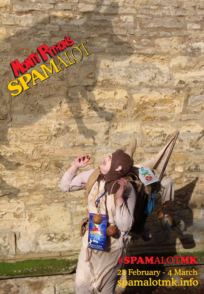One week until the quest for the Grail begins... do you have YOUR tickets yet? #spamalotmk #comedy #montypython spamalotmk.info
