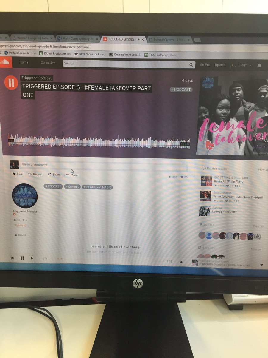 ItsCRXY's tweet photo. TIME TO CATCH SOME JOKE AT WORK @LaSwaveTweets @TriggeredPdcst #TriggeredPodcast #Triggered https://t.co/dC4hT72dxh