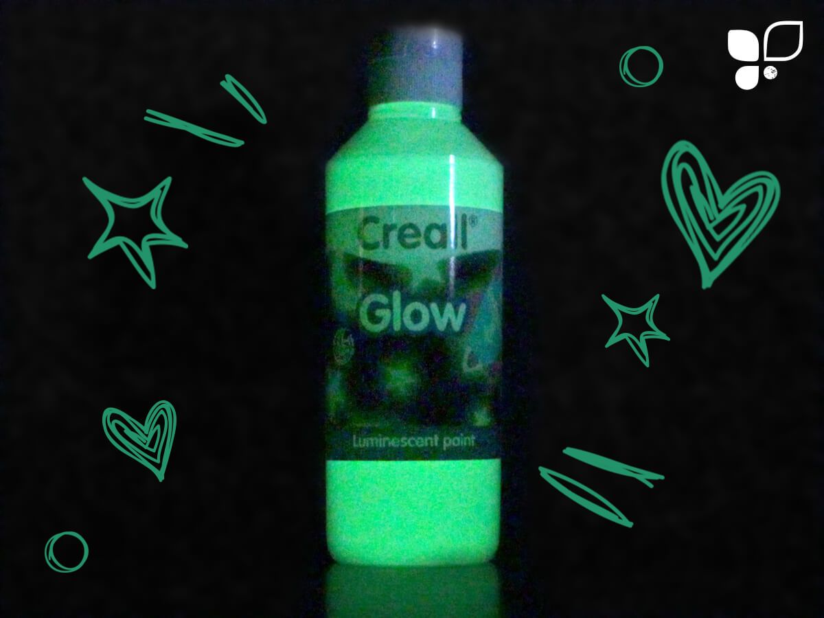 KUNSTPARK's tweet photo. #Glow in the #Dark #Farbe von #Creall ist eine spektakuläre #Nachtleuchtfarbe mit hoher #Deckkraft. https://t.co/kAnRfgWum5