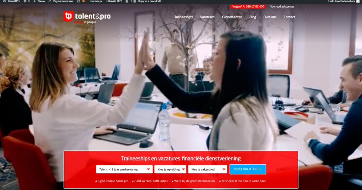 RoparunTeam232's tweet photo. Jaaaaaaaaa!!!Talent&amp;Pro heeft een nieuwe website! Kom je gauw een kijkje nemen? #TalentenPro https://t.co/zYAkNEjL4i https://t.co/tuFYcA6bZ3