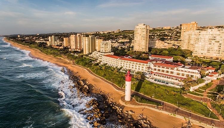 Lovely shot of #Umhlanga by Louis Bolton. Happy Sunday, everybody! #SouthAfrica #Travel