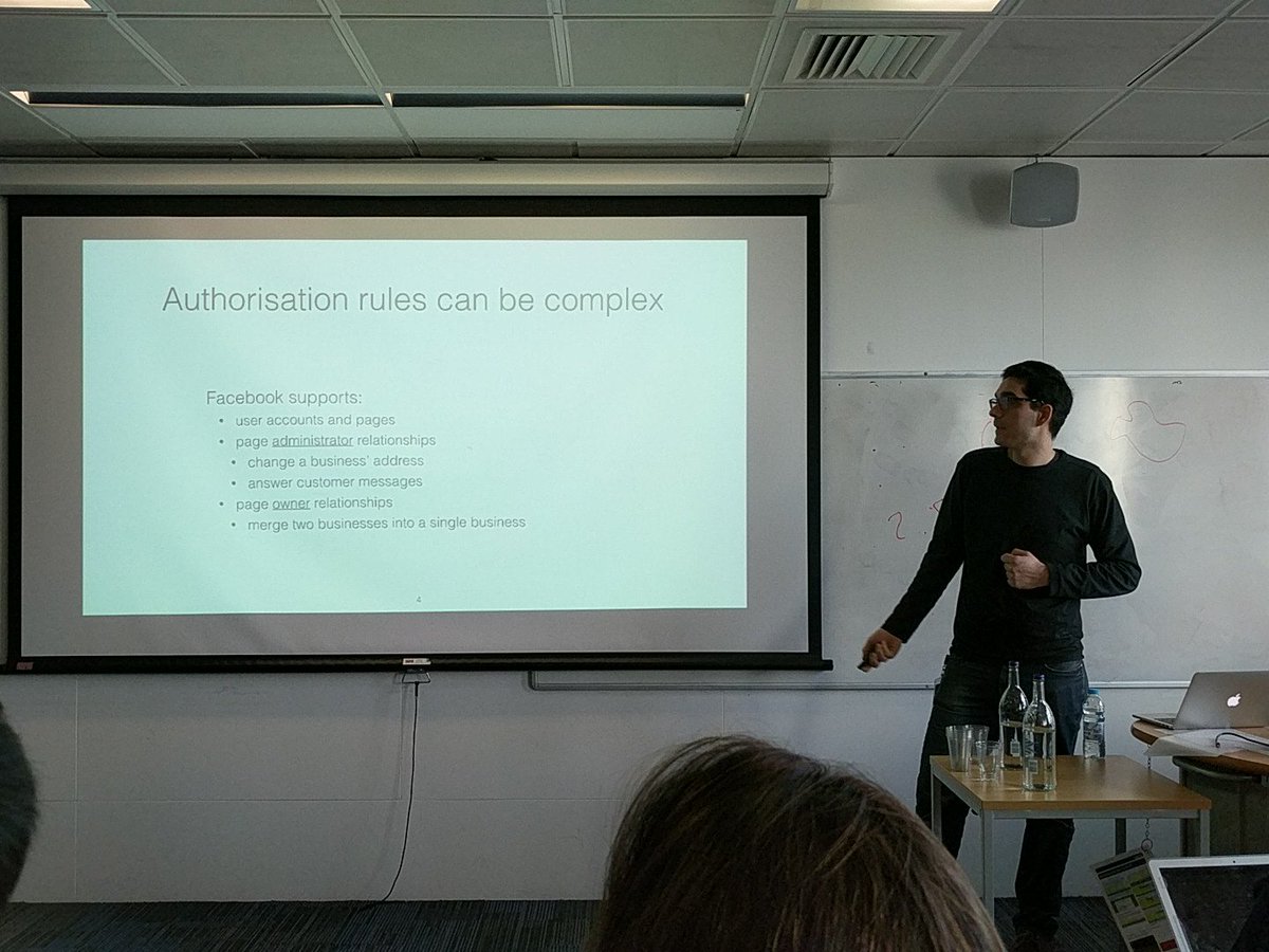 uclisec's tweet image. Today we host Yianns and John from Facebook security team in London for another guest lecture in our CompSec2 class #realworldsecurity
