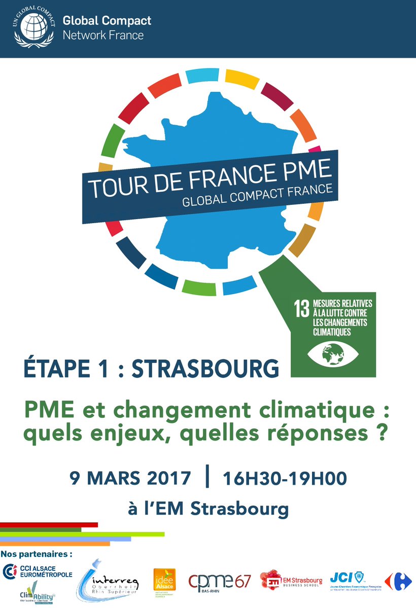 📆 Rendez-vous le 09 mars pour l'étape 1 du #TourdeFrancePME ! 
#ODD13 #ODD #PME 👉 globalcompact-france.org/evenements/tou…