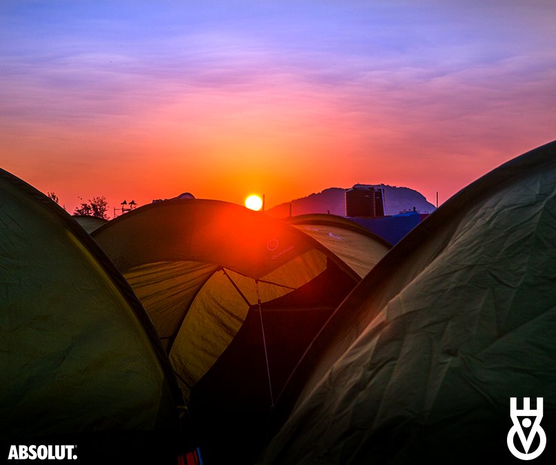 EVCIndia's tweet photo. Evening skies that look like magic! #EnchantedVillage #AEVC2016 https://t.co/Kv77wDtwpd