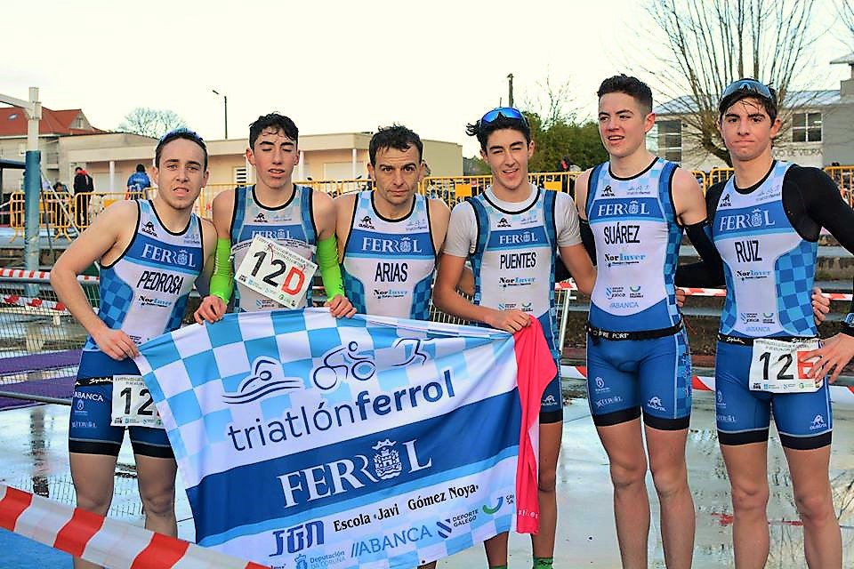 voicesportsco's tweet photo. #TeamVoice ¡El Triatlón Ferrol es #InverseBlue! El equipo gallego ya luce nuestro modelo #Inverse, con el que van a competir esta temporada. https://t.co/NKtbAa5VFA