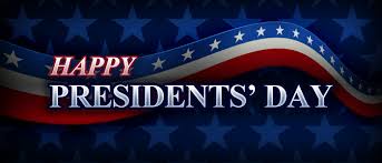 Happy Presidents Day!!
We are OPEN today.