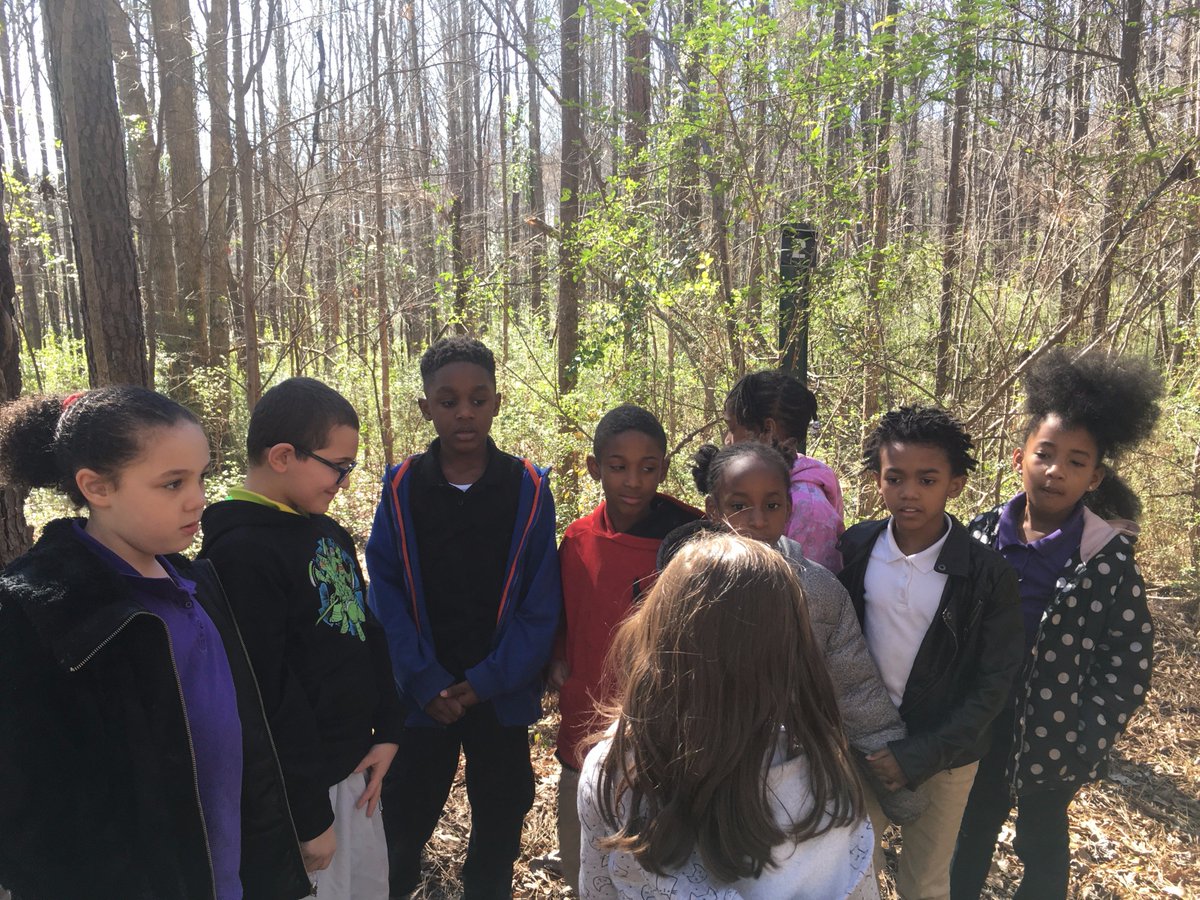 stroudlibrary's tweet photo. Who knew that exploring the outdoors was a STEAM activity?   We are exploring the nature trail to begin making plans. https://t.co/LTFbNFFNJq