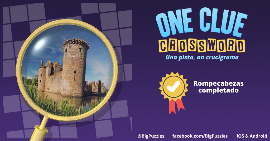 He completado un rompecabezas en One Clue Crossword.
onecluecrossword.com #OneClueCrossword