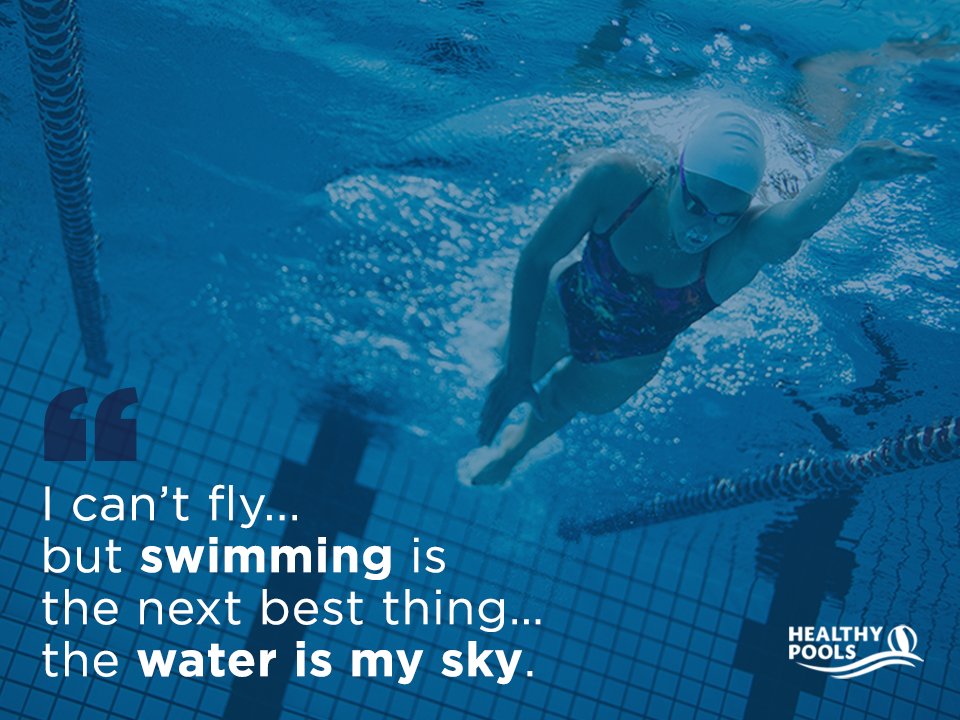 healthypools's tweet image. Ever wondered why it’s called the butter-FLY stroke?