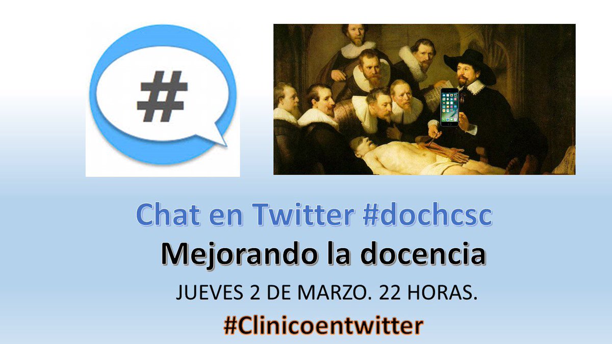 angelnieto_'s tweet photo. Estáis todos invitados. En la primera Q hablaremos de pregrado. #Clinicoentwitter #dochcsc https://t.co/3SBwBZFS78