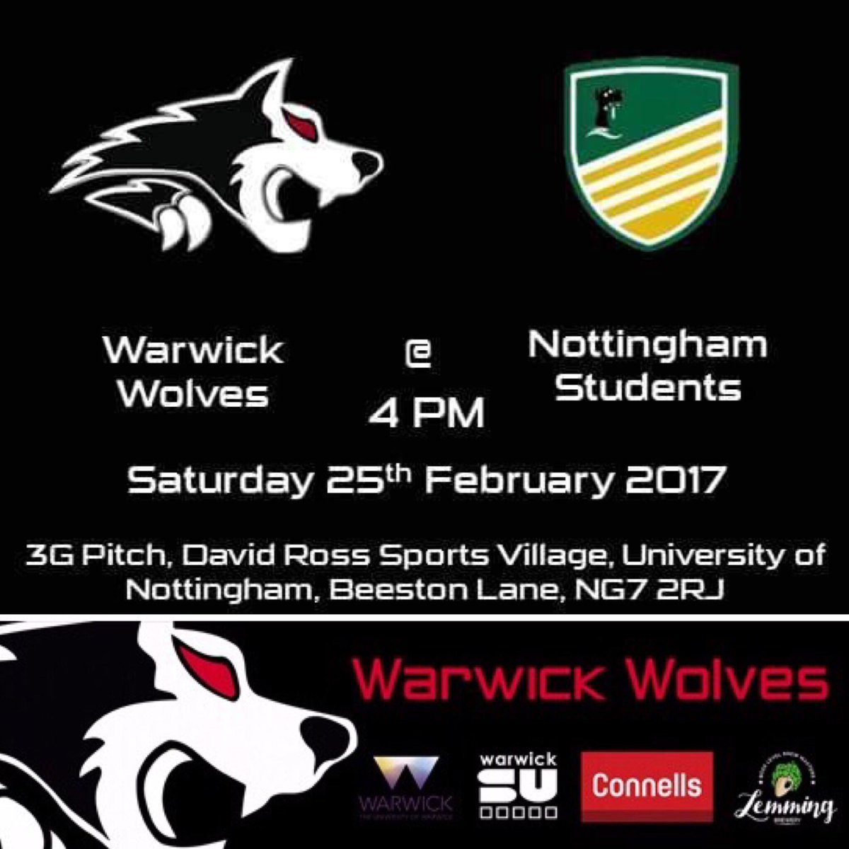 WarwickWolves's tweet image. Its the final gameweek of the season! A win on Sunday could wrench the conference title from Notts! @gemmamorris @ARTaylor88 @warwicksport