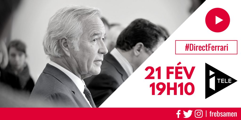 frebsamen's tweet image. 📺 Demain, à partir de 19h10, je répondrai aux questions de @LaurenceFerrari sur @itele. #DirectFerrari