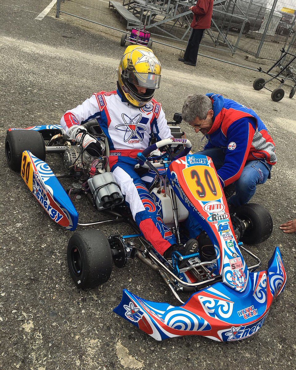Dorian Boccolacci Back With My Old Karting Team Today Energy Simonesorio Mrenergy1 Karting Kz Pleasure Preparation