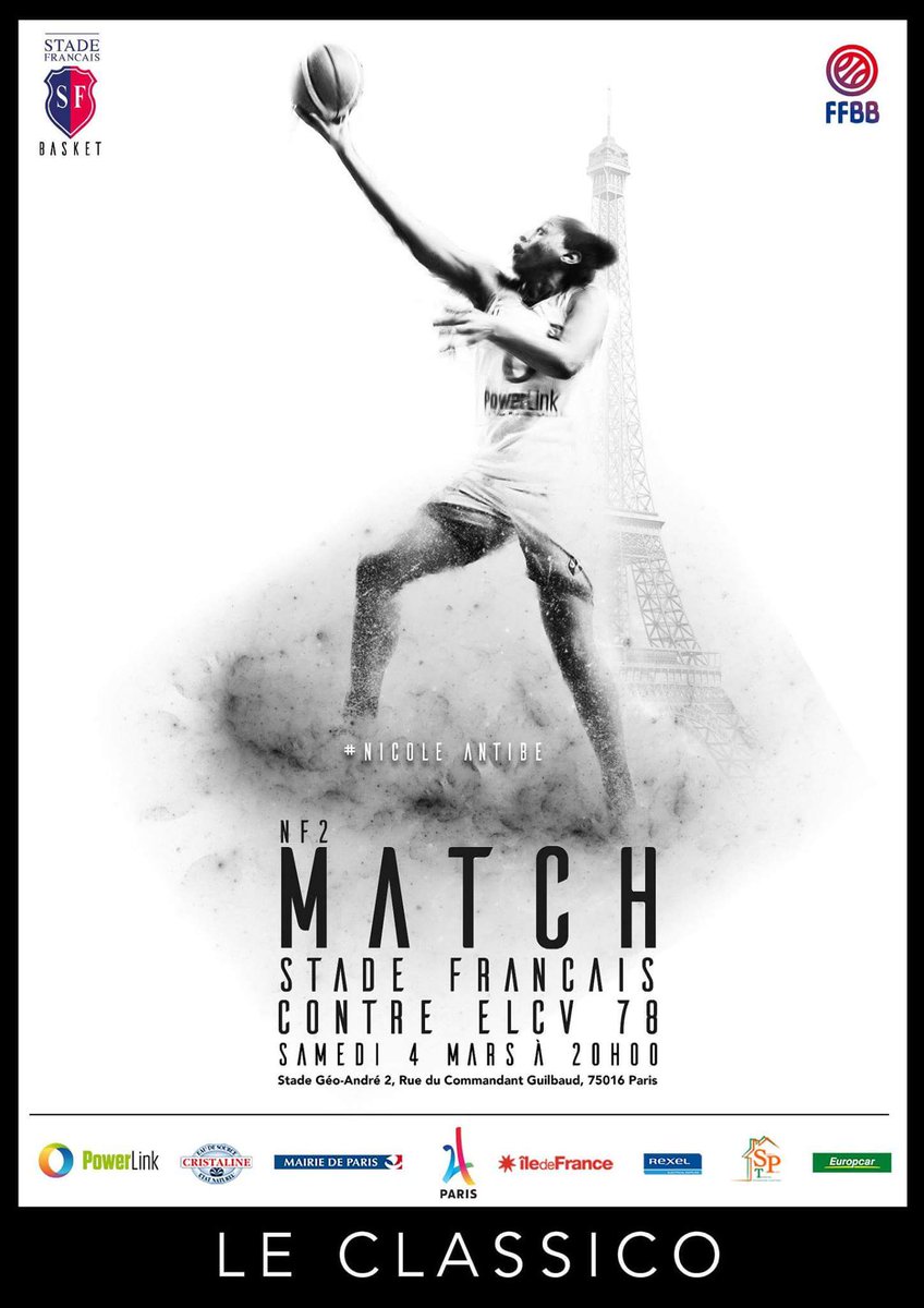 <a href="/StadeFrBasket/">StadeFrançais Basket</a> vs <a href="/elcv78/">ELCV 78 Basket</a> - SAMEDI 4 Mars #NF2 #basketball