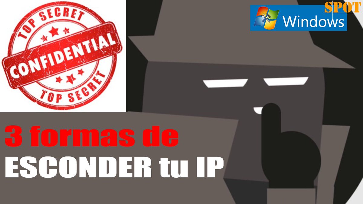 WindowsReparar's tweet image. 3 formas fáciles de esconder tu IP en #Internet. Tú verás lo que haces después con eso... youtu.be/_Ej-8nNm0rU