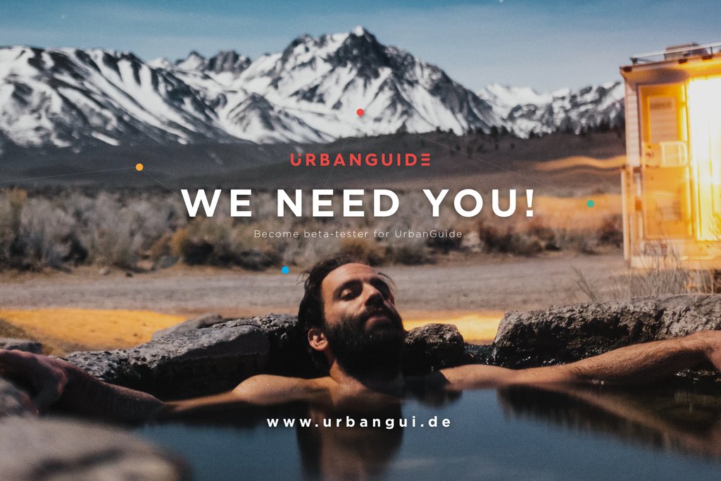 Want to be the first to checkout #UrbanGuide? We are looking for #betatesters! Join the #family: #tech #amsterdam  urbangui.de