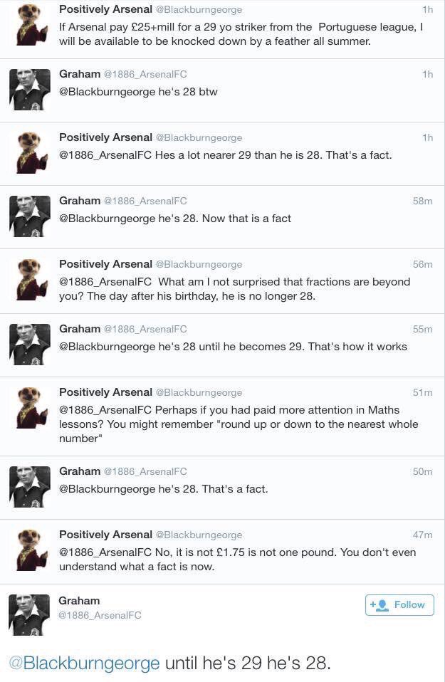 EPLBible's tweet photo. Throwback to the greatest conversation Twitter has ever seen. 😂 https://t.co/Sr4Bbv4G6j