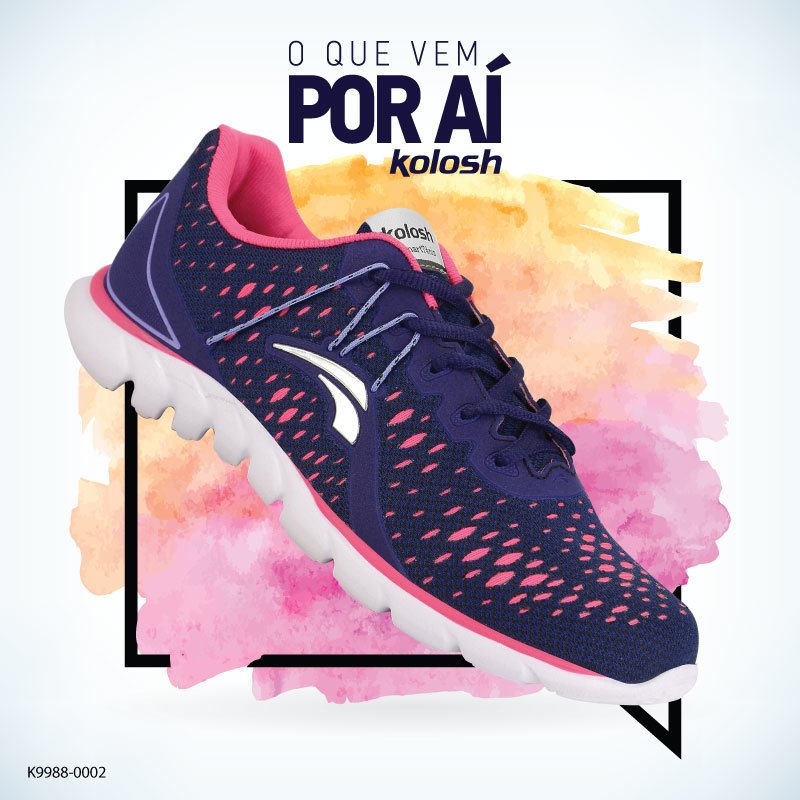 tenis kolosh colorido