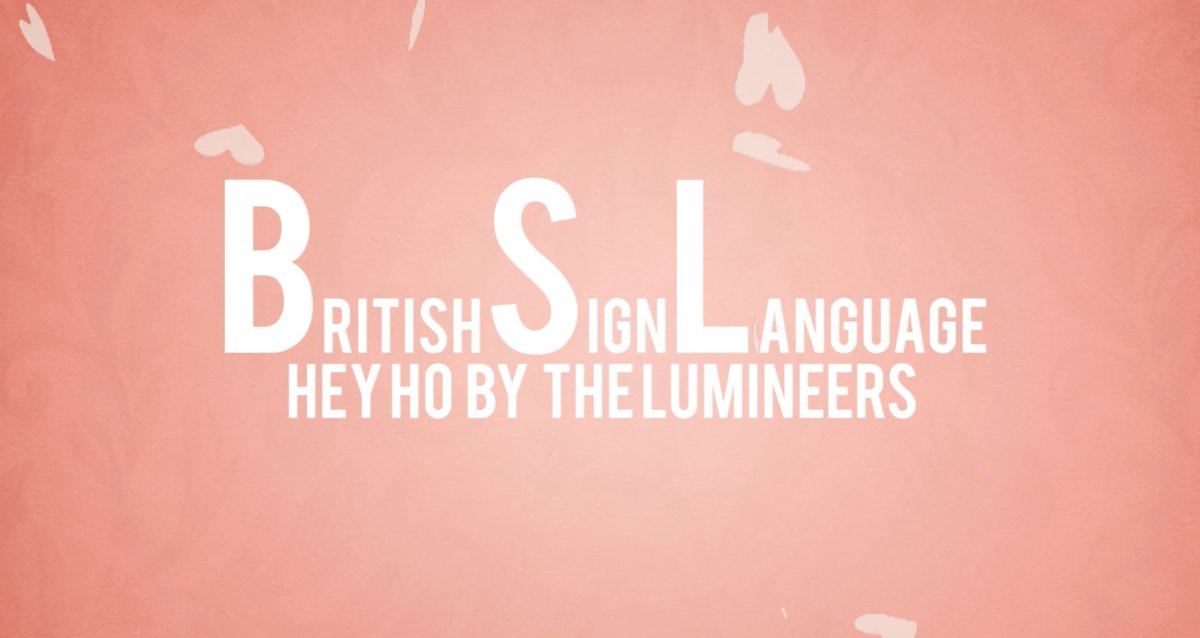 JessicaOOTC's tweet photo. Today's #signlanguagetutorial is via #HoHey from @thelumineers! I absolutely LOVE this song! What do you think? https://t.co/vYmnS0q0wL https://t.co/M0gTmjQAbj