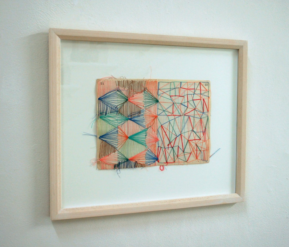 LACUNAE_INFO's tweet photo. Kicking this week off with LACUNA [ 04 ] artist #5 - Tel Aviv-based Sharon Etgar, who uses collage, thread + fabric: https://t.co/yFWfFfRcH0 https://t.co/naSL48kzwK