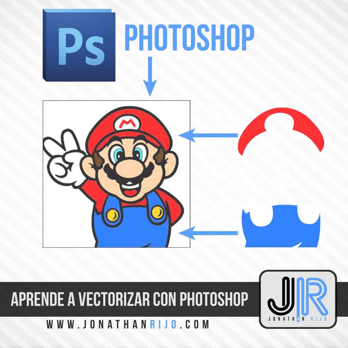 jonathanrijo's tweet photo. https://t.co/Kic0W41sWz - Mientras esperas mi próximo tutorial, disfruta aprendiendo como vectorizar en #photoshop... #LunesDeTutorial https://t.co/CTP1Xt1ZqN