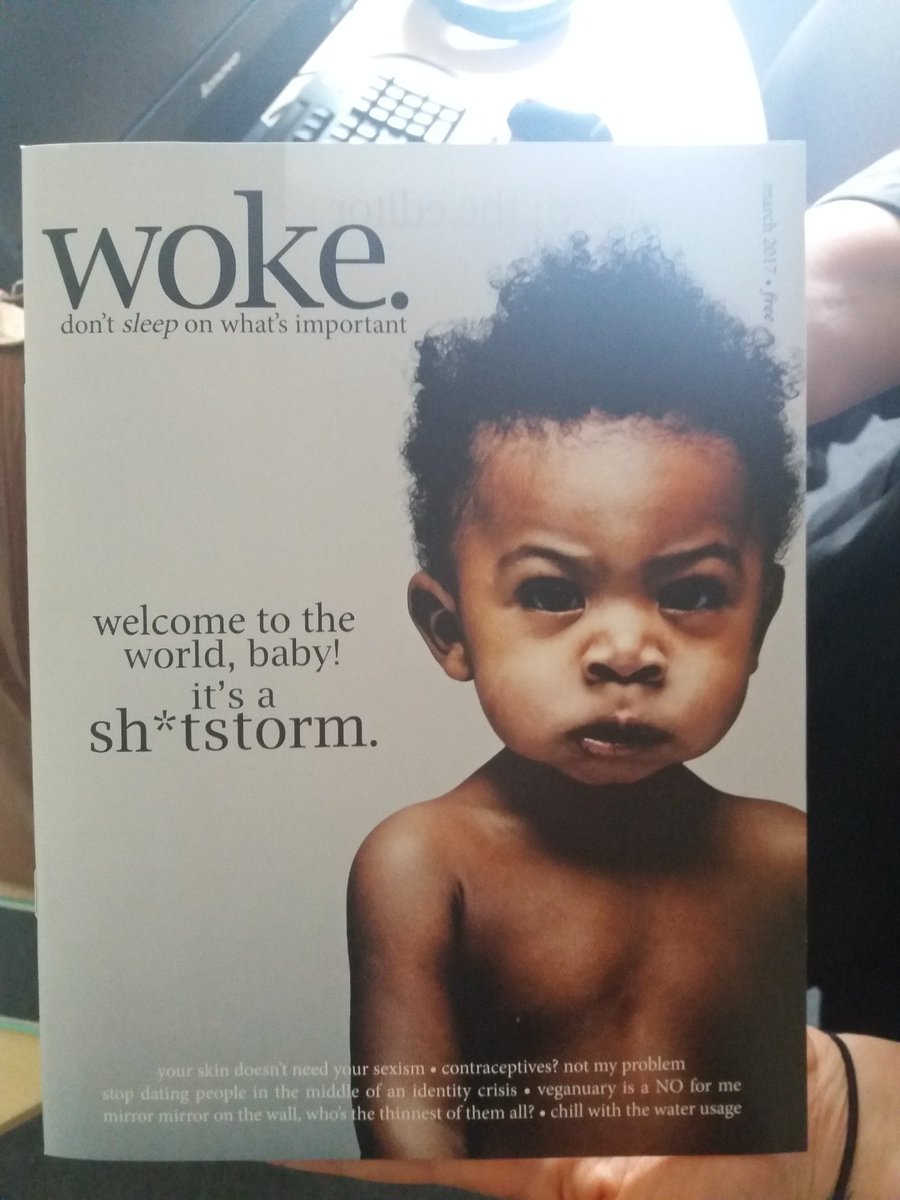 Get your hands on the 1st issue of #woke distributing today at all campuses of @KingstonUni #magazine #staywoke