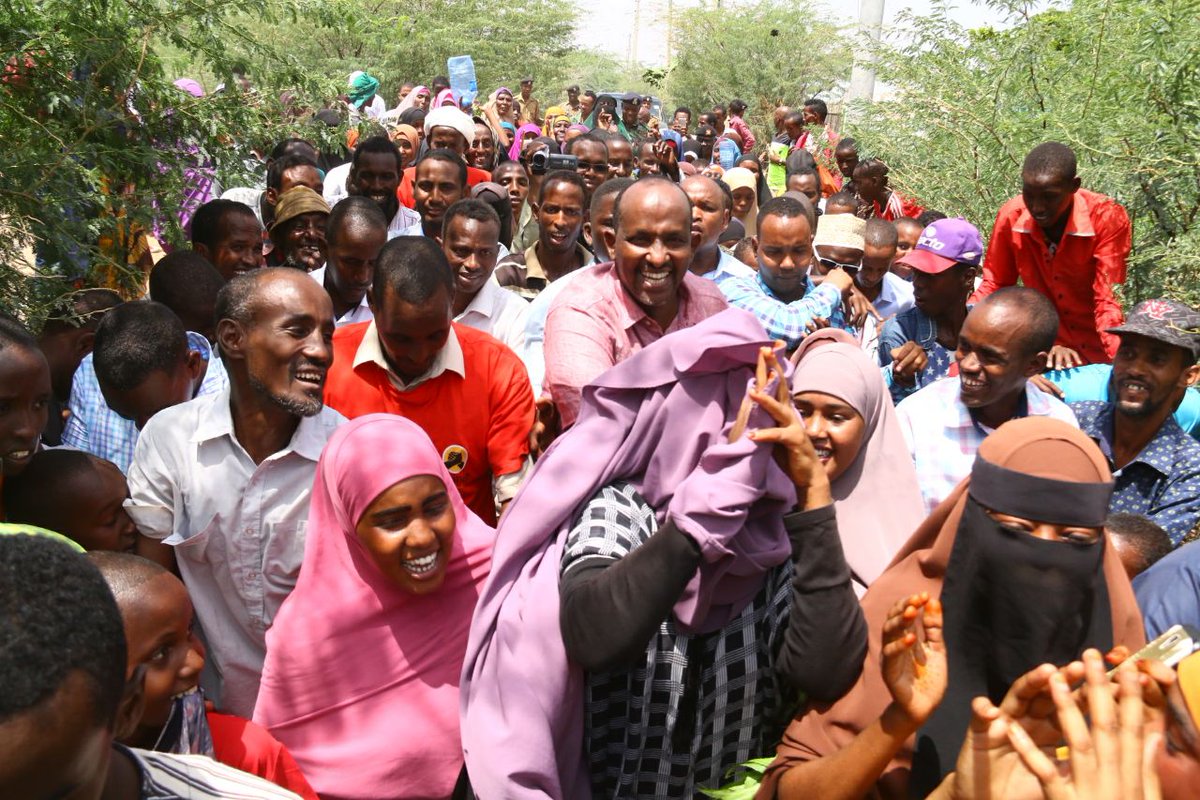 HonAdenDuale's tweet photo. I offiacially opened Tumaini Boys Secondary. It is fully funded by Garissa Township CDF with it's first batch of 105 form one students. https://t.co/14anOtbc5U