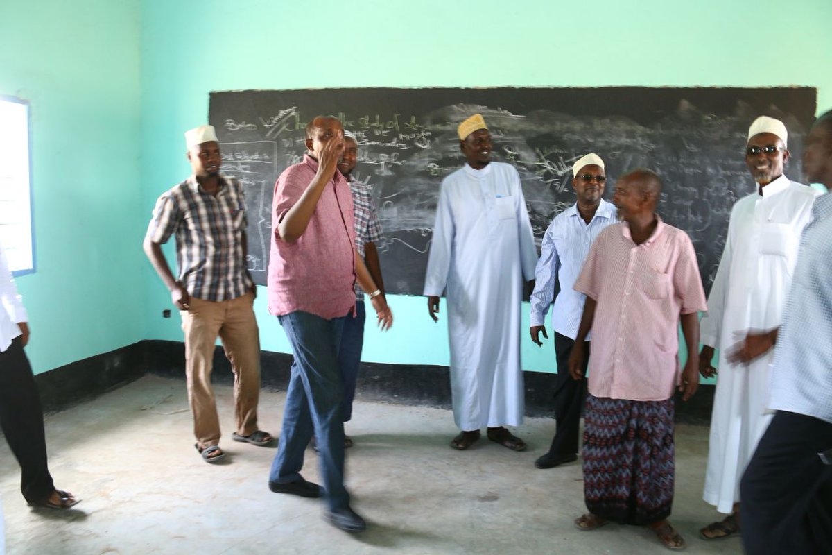 HonAdenDuale's tweet photo. I offiacially opened Tumaini Boys Secondary. It is fully funded by Garissa Township CDF with it's first batch of 105 form one students. https://t.co/14anOtbc5U