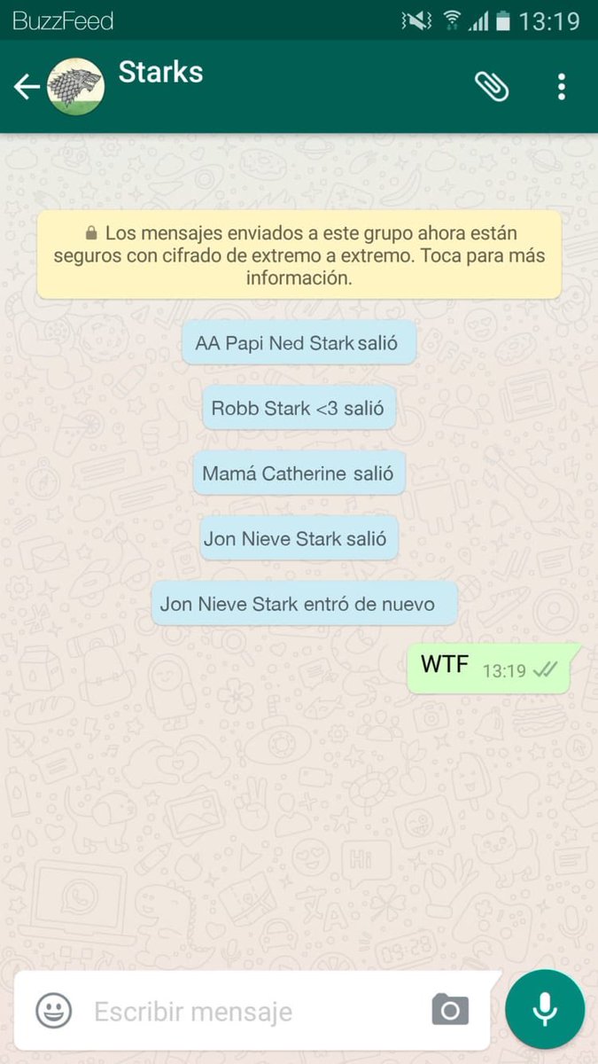 Si los personajes de 'Juego de tronos' tuvieran WhatsApp.