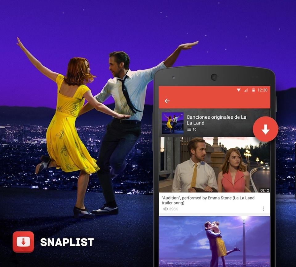 snaptubeapp's tweet photo. #SnapList La La Land ⇢
https://t.co/PBBb3xz8lZ
Download YTB Video and Music with SnapTube https://t.co/0WulkSWEJQ https://t.co/BhF8Ig1y3R