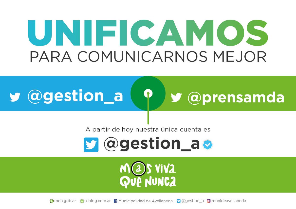 prensamda's tweet photo. ❗️ATENCIÓN nuestra ÚNICA cuenta es @gestion_a https://t.co/1i4Zgm4Fti