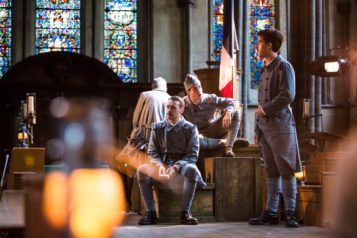 chloenelkin's tweet photo. .@anticdispo's UK Cathedral Tour of #HenryV ends w/ special performances @Southwarkcathed in the heart of Shakespeare's London until 22 Feb. https://t.co/2jzAa7retC